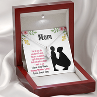 Load image into Gallery viewer, mom you are so special, to mom from son - Alluring Beauty Necklace - JustFamilyThings
