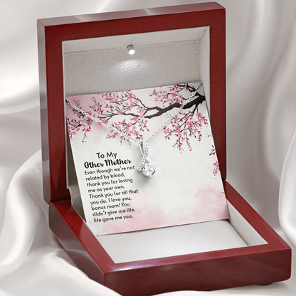 To My Other Mother - Mother in law - Alluring Beauty Necklace - JustFamilyThings
