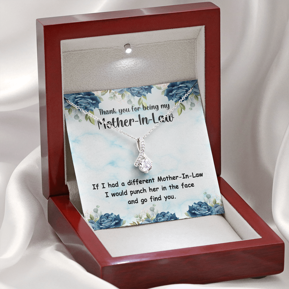 Funny Mother-in-law - Alluring Beauty Necklace - JustFamilyThings