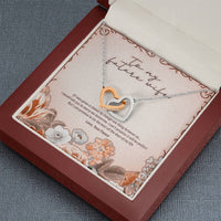 Load image into Gallery viewer, To My Future Wife - Interlocking Hearts Necklace Gift from Fiancé - JustFamilyThings
