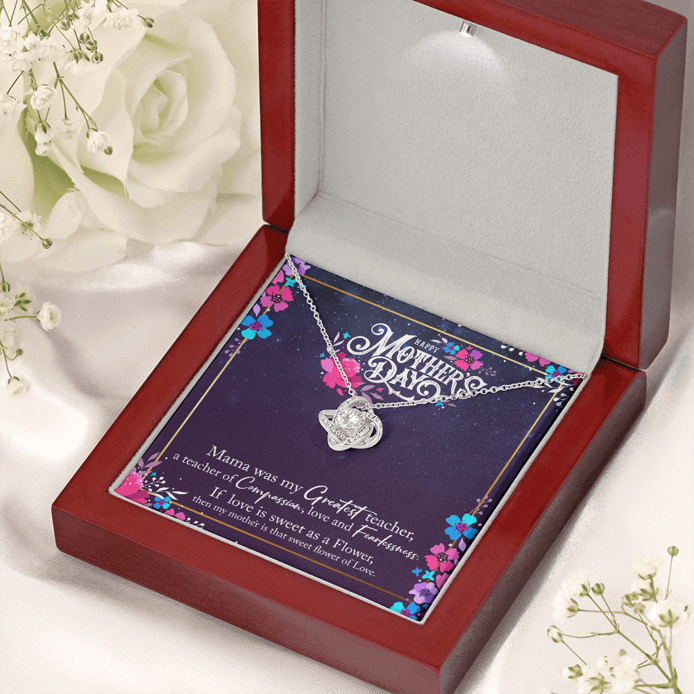 Happy Mother's Day - Love Knot Necklace - JustFamilyThings