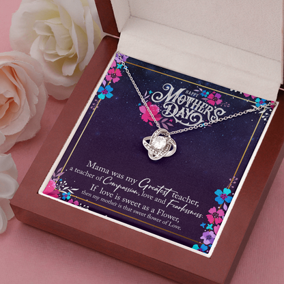 Happy Mother's Day - Love Knot Necklace - JustFamilyThings
