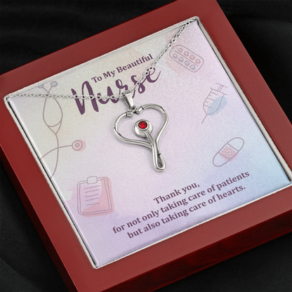 To My Beautiful Nurse, Gift for Nurse - JustFamilyThings