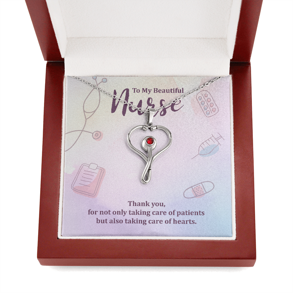 To My Beautiful Nurse, Gift for Nurse - JustFamilyThings