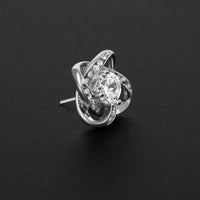 Load image into Gallery viewer, Love Knot Stud Earrings - JustFamilyThings
